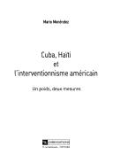 Cuba, Ha©�ti et l'interventionnisme am©♭ricain