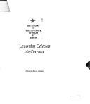 Leyendas selectas de Oaxaca