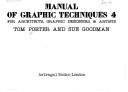 Manual of graphic techniques 4