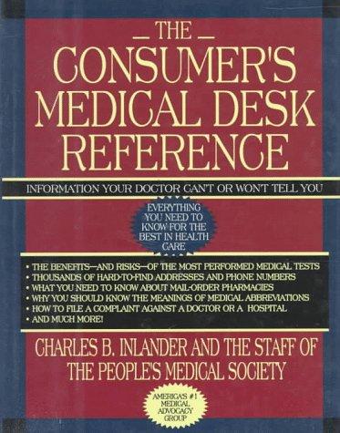 The Consumer's Medical Desk Reference