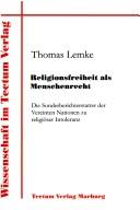 Religionsfreiheit als Menschenrecht