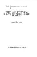 I sette salmi penitenziali di David con alcuni sonetti spirituali