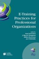 E-training practices for professional organizations