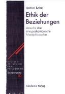 Deutsche Zeitschrift für Philosophie. Sonderb ande 10