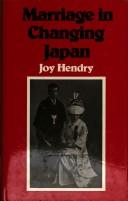 Marriage in Changing Japan