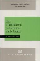 Lists of ratifications by convention and by country (as of 31 December 2001)