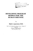 Developing Program Models for the Human Services