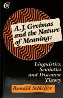 A.J. Greimas and the Nature of Meaning