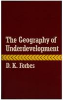 The Geography of Underdevelopment