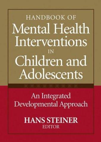 Handbook of mental health interventions in children and adolescents