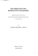 Die Erbschaft des Königs Otto von Bayern