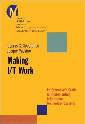 Making I/T Work