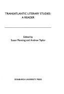 Transatlantic Literary Studies: A Reader