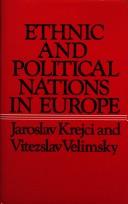 Ethnic and Political Nations in Europe