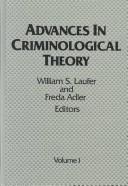 Advances in criminological theory
