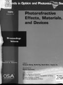 Photorefractive Effects, Materials, and Devices