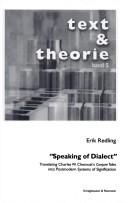 Speaking of dialect