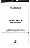 Circuit Theory and Design