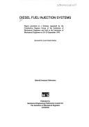 Diesel Fuel Injection Systems