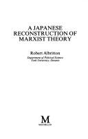 A Japanese Reconstruction of Marxist Theory