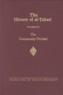 The History of Al-Tabari, vol. XVI: The Community Divided