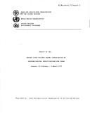 Report of the second Joint FAO/WHO Expert Consultation on Microbiological Specifications for Foods, Geneva, 21 February - 2 March 1977