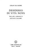 Desiderio di vita nova