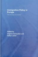 Immigration policy in Europe