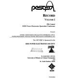 PESC '97 Record