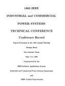 1995 IEEE Industrial and Commercial Power Systems Technical Conference