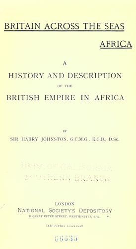 Britain Across the Seas: Africa