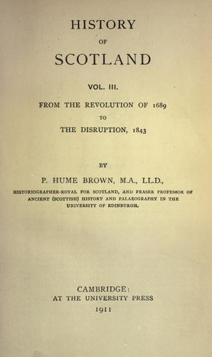 History of Scotland