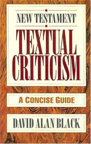 New Testament textual criticism