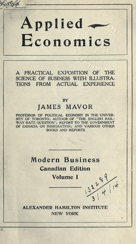 Applied Economics