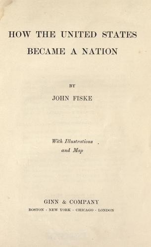How the United States Became a Nation