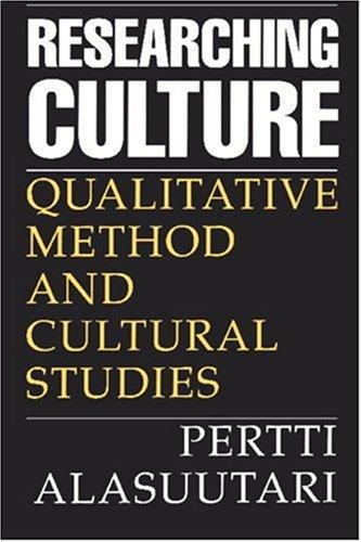 Researching culture