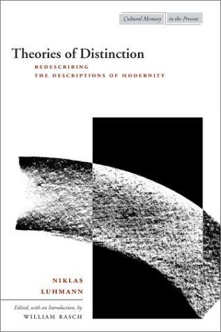 Theories of Distinction