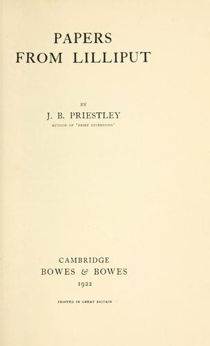 Papers from Lilliput