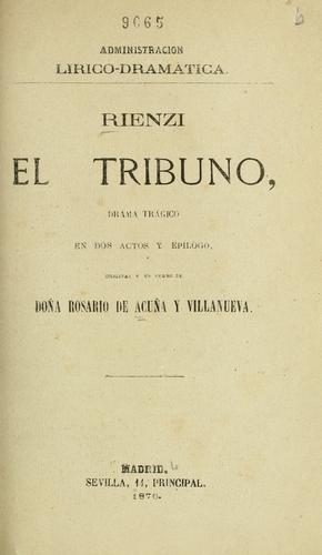 Rienzi el tribuno