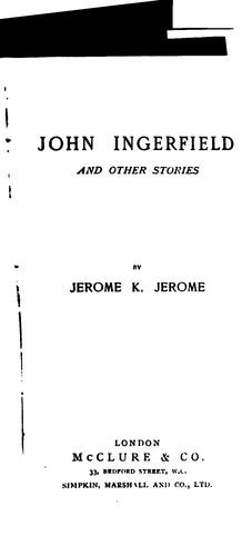 John Ingerfield, and Other Stories