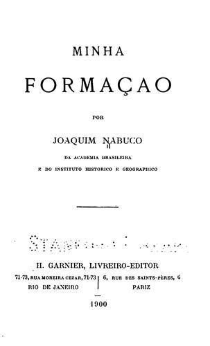 Minha formação