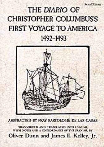 The Diario of Christopher Columbus's First Voyage to America 1492-93