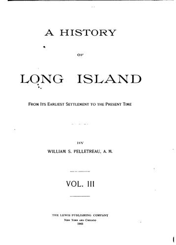 A history of Long Island