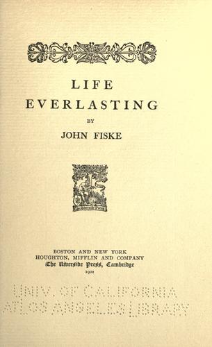 Life everlasting