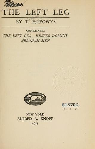 The left leg