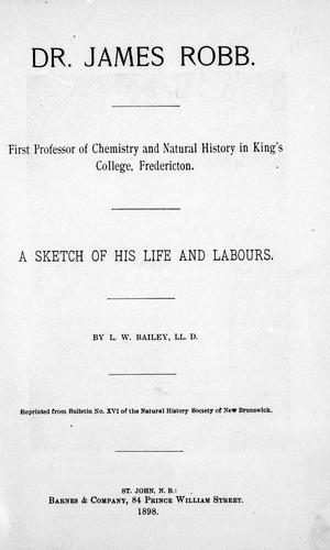 Dr. James Robb