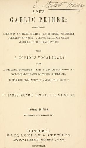 A New Gaelic Primer