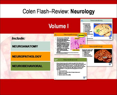 Neurology Board Review: Colen Flash Review Volume 1