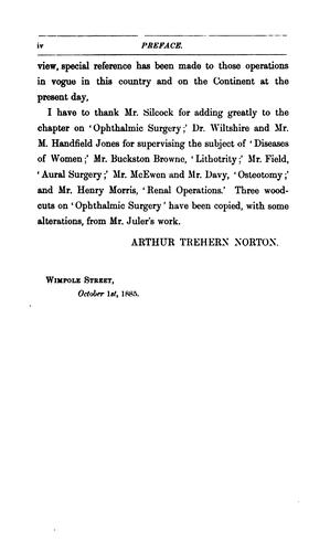 A Text Book of Operative Surgery and Surgical Anatomy