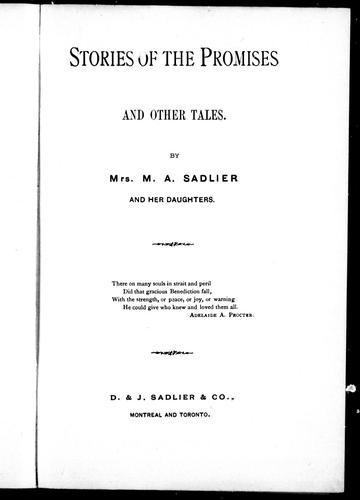 Stories of the Promises and Other Tales